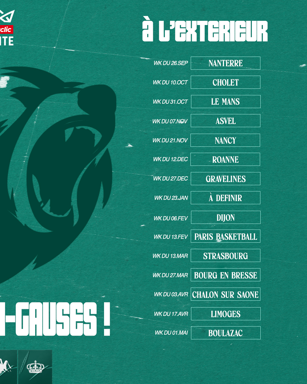 CALENDRIER SAISON 03